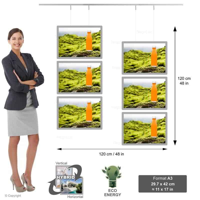 Panneau Led Vitrine 6a3 - NegoLuz Belgique Panneau Led Vitrine 6a3