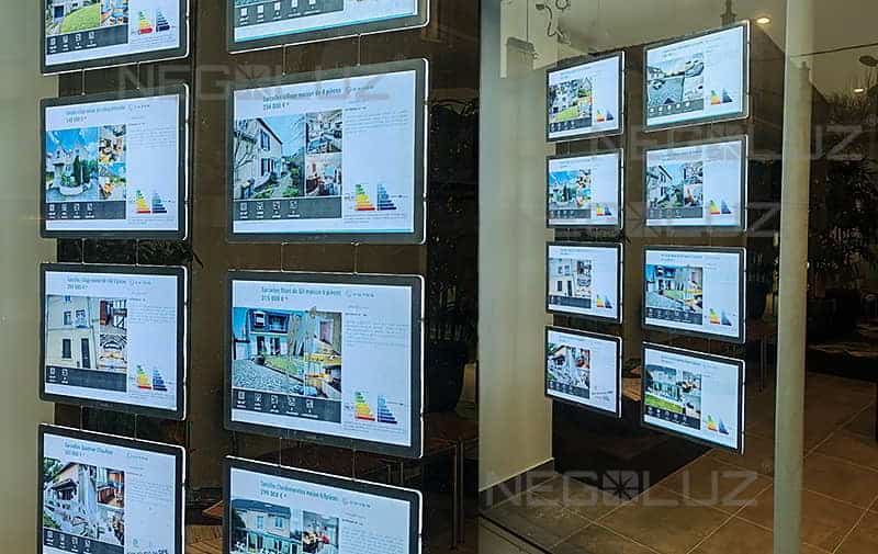 - NegoLuz Belgique Meilleur Affiche Vitrine Led